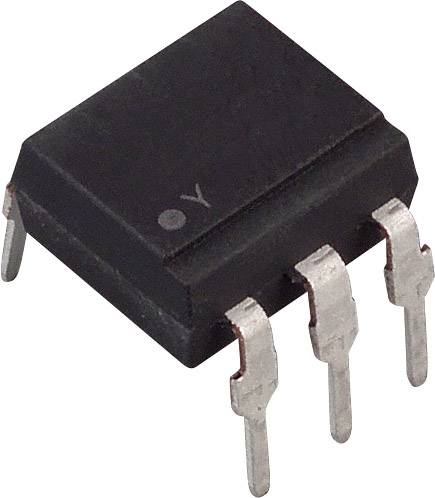 Čierny elektronický čip s ôsmimi kovovými pinmi, používaný v rôznych elektronických aplikáciách pre spracovanie dát.