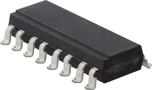 Mikroelektronický integrovaný obvod s viacerými vývodmi, často používaný v elektronických zariadeniach.