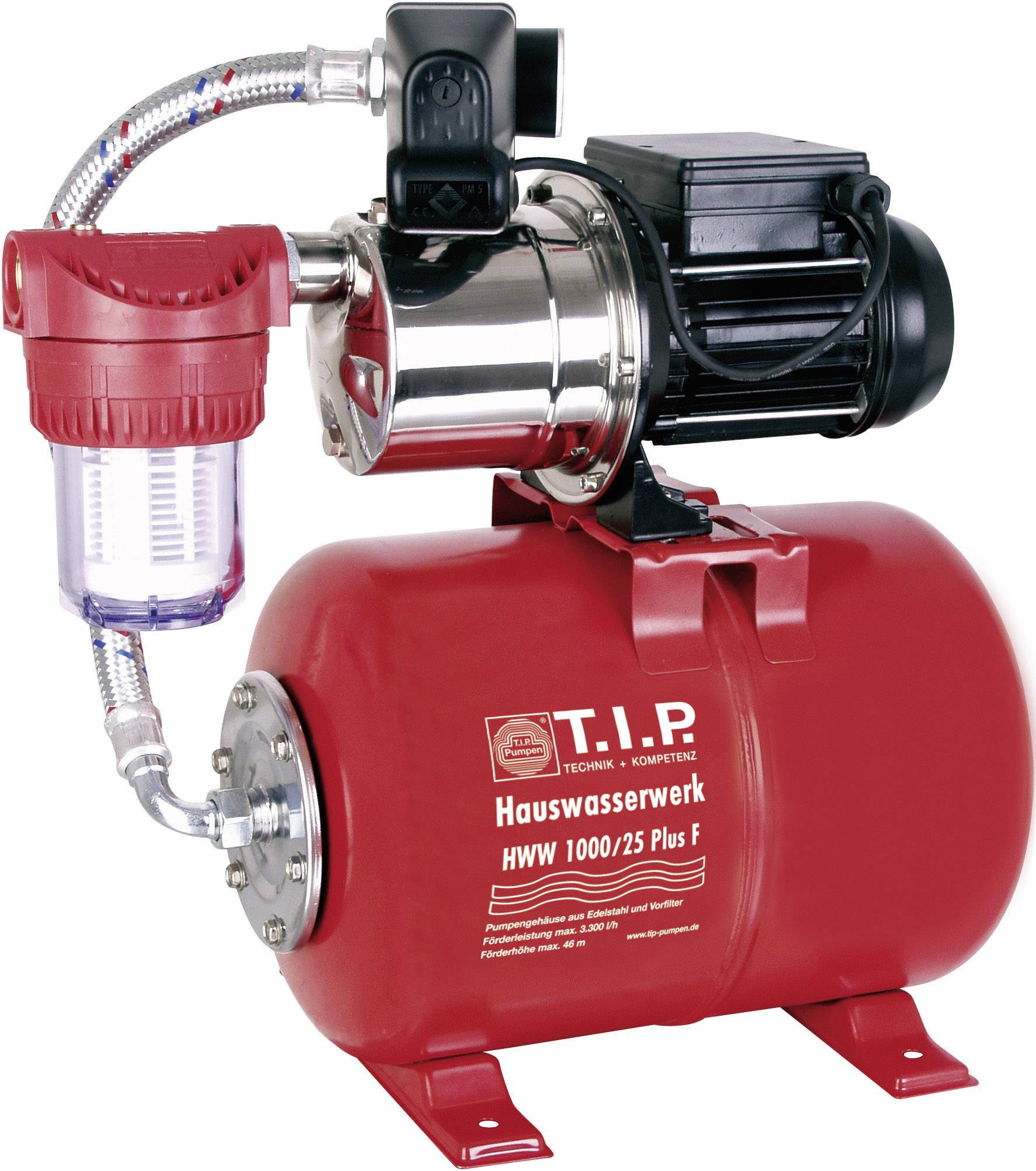 T.I.P. - Technische Industrie Produkte 31144 HWW 1000/25 Plus F Pompa per casa 230 V 3300 l/h