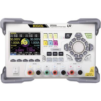 Rigol DP832A laboratórny zdroj s nastaviteľným napätím, Kalibrované podľa (ISO), 0 - 30 V, 0 - 3 A, 195 W, výstup 3 x, D