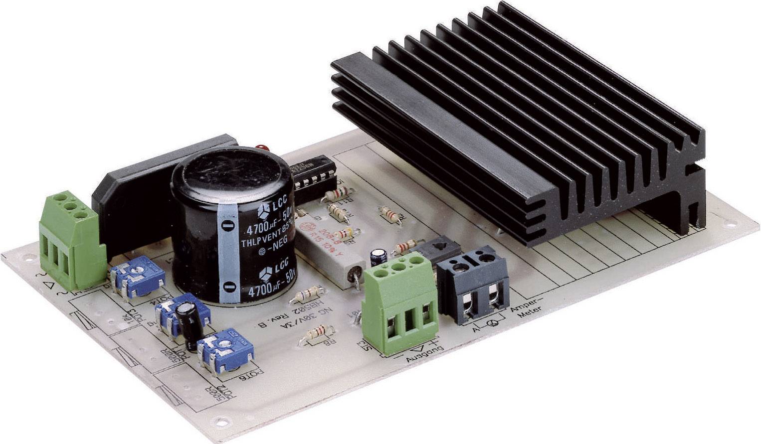 H-Tronic neu Netvoeding Bouwpakket Ingangsspanning (bereik): 30 V/AC (max.) Uitgangsspanning (bereik): 1 - 30 V/DC 3 A