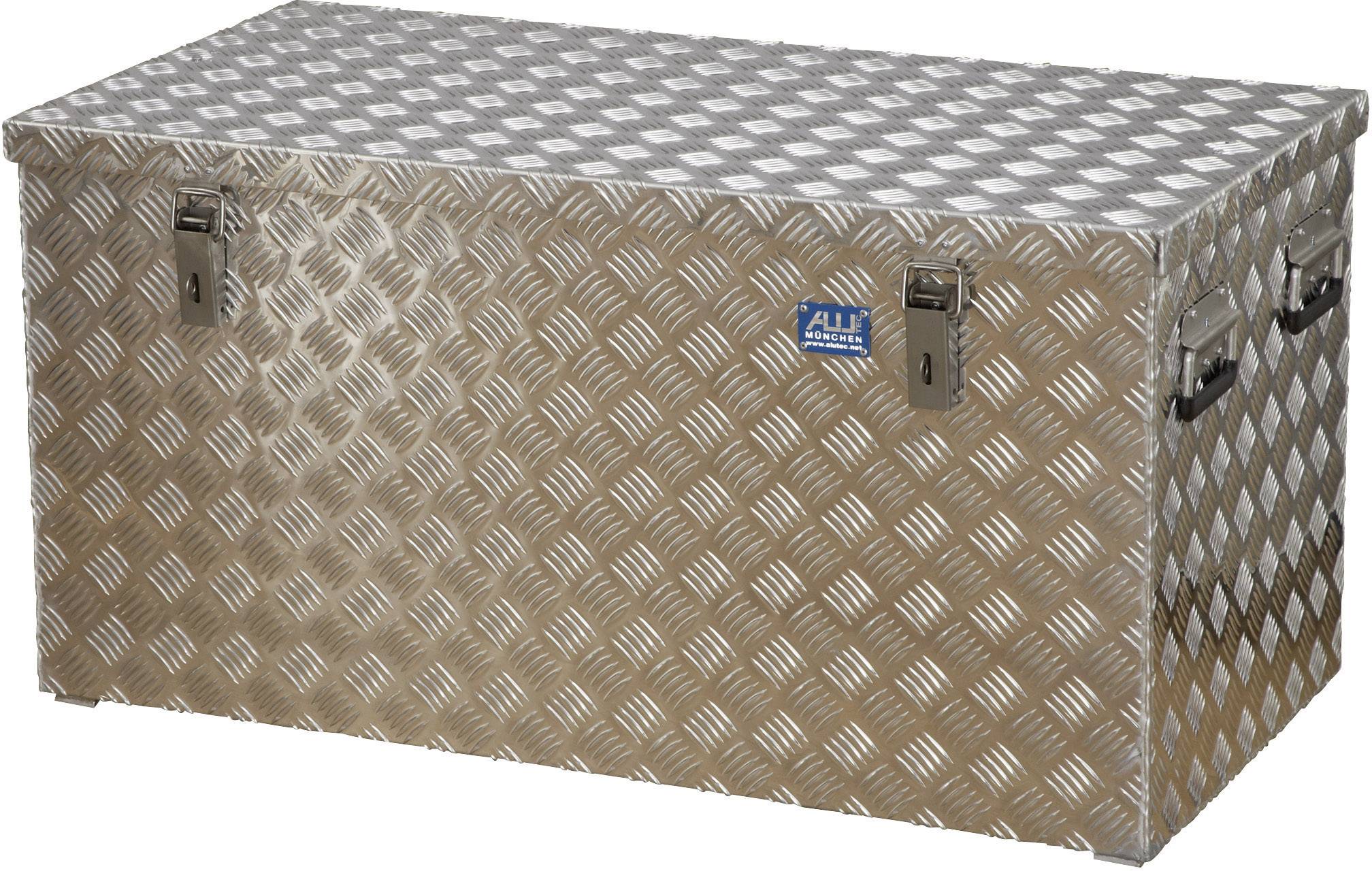 Coffre en tôle à damier Alutec R250 41250 aluminium (L x l x H) 1022 x 525 x 520 mm 3