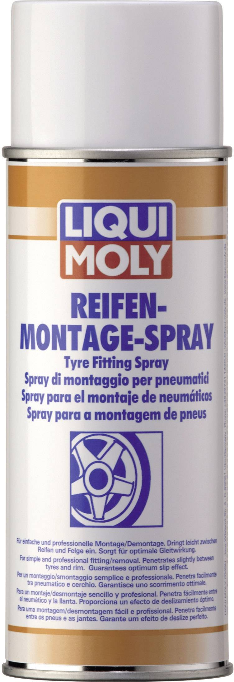 Liqui Moly Tyre Fitting Spray 1658 Spray di montaggio per pneumatici 400 ml
