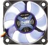NoiseBlocker BlackSilent XS1 PC vetrák s krytom čierna, modrá (priesvitná) (š x v x h) 50 x 50 x 10 mm