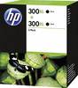 HP 300XL Ink Dual originál čierna D8J43AE atramenty