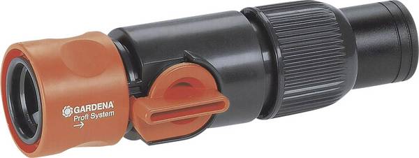 GARDENA 02819-20  plast spojka s regulačným ventilom rýchlospojka Profi System s regulačným ventilom, uzáver vody