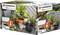 Produktové balenie 'Gardena city gardening' zobrazuje kvetináče na balkóne s automatickým zavlažovacím systémom, vhodným pre až 36 rastlín.