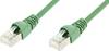Telegärtner 100007965 RJ45 sieťové káble, prepojovacie káble CAT 6A S/FTP 0.50 m zelená samozhášavý, s ochranou, samozhášavý, bez halogénov, UL certifikácia 1 ks