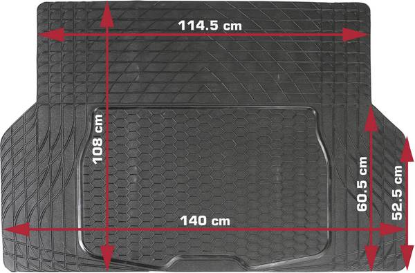 DINO 130026 ochranná podložka do kufra auta Vhodné pre (model auta) Universal  (d x š) 108 cm x 140 cm čierna