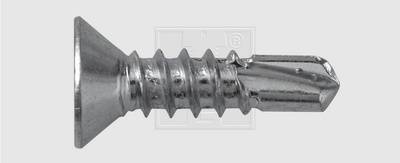 SWG 2118483820 Borskrue 4.8 mm 38 mm Krydskærv Philips DIN 7504-P Stål verzinkt 100 stk