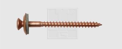 SWG Træskrue 4.5 mm 45 mm T-profil Rustfrit stål A2 100 stk