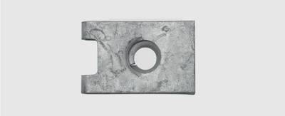 SWG 500 115 22 25 Plademøtrikker 4.8 mm Fjederstål verzinkt 100 stk