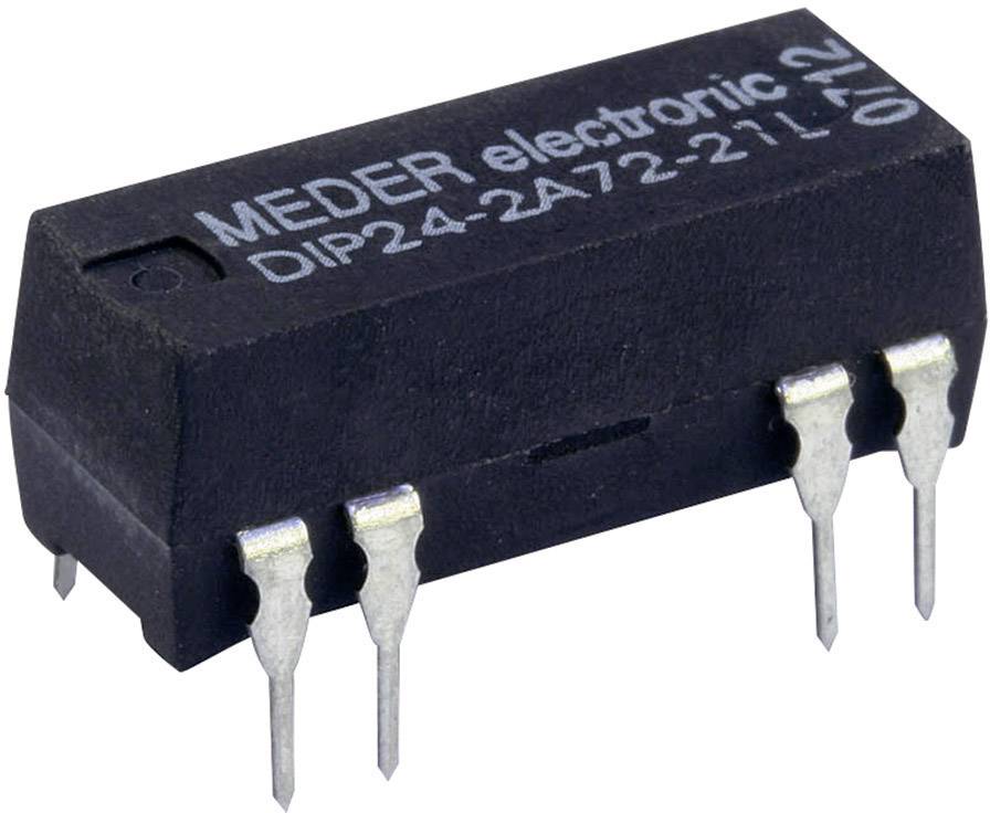 StandexMeder Electronics DIP24-2A72-21L Reedrelais 2x NO 24 V/DC 0.5 A 10 W DIP-8 afbeelding