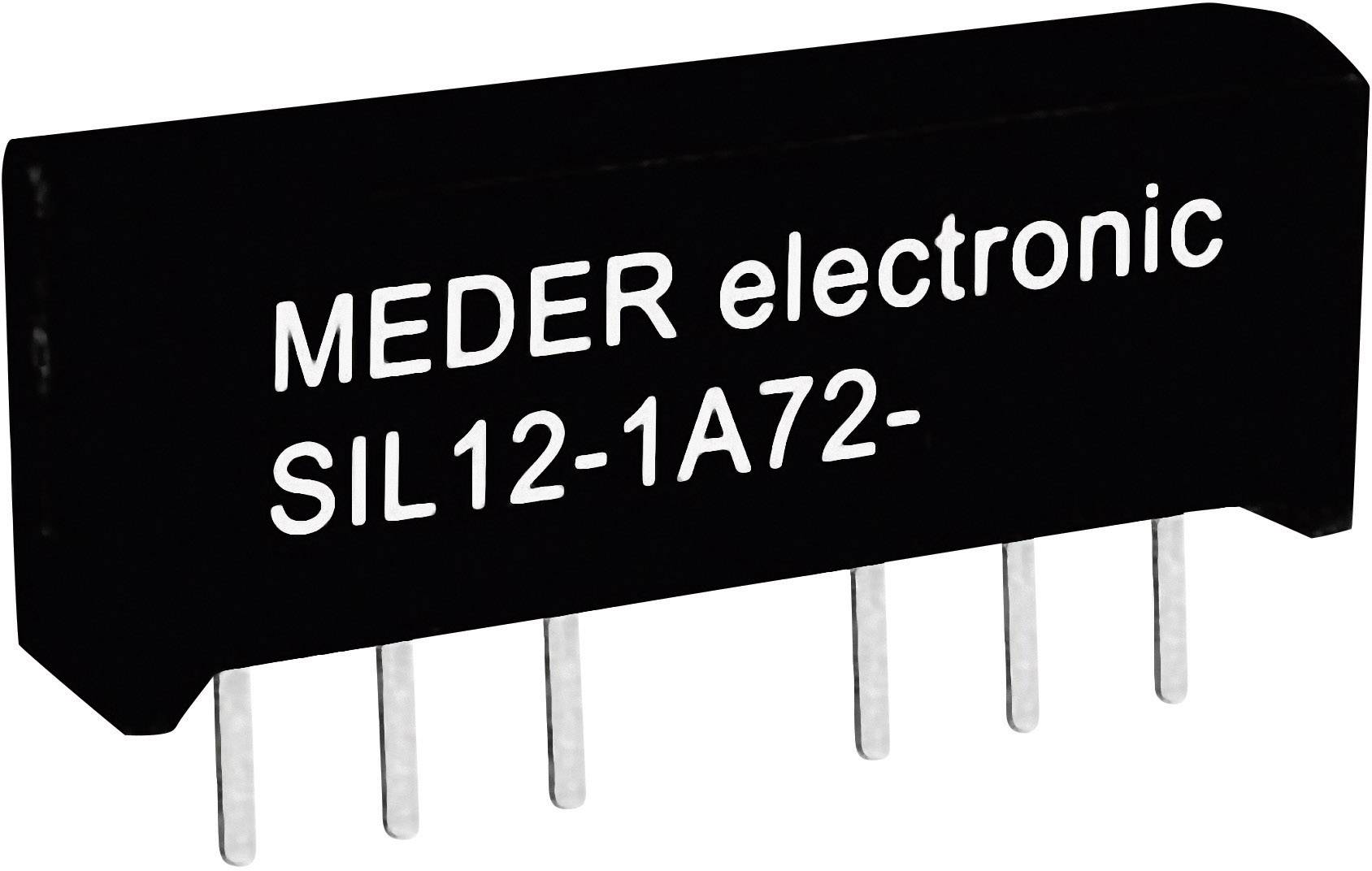 StandexMeder Electronics SIL05-1A72-71D Reedrelais 1x NO 5 V/DC 0.5 A 10 W SIL-4 afbeelding