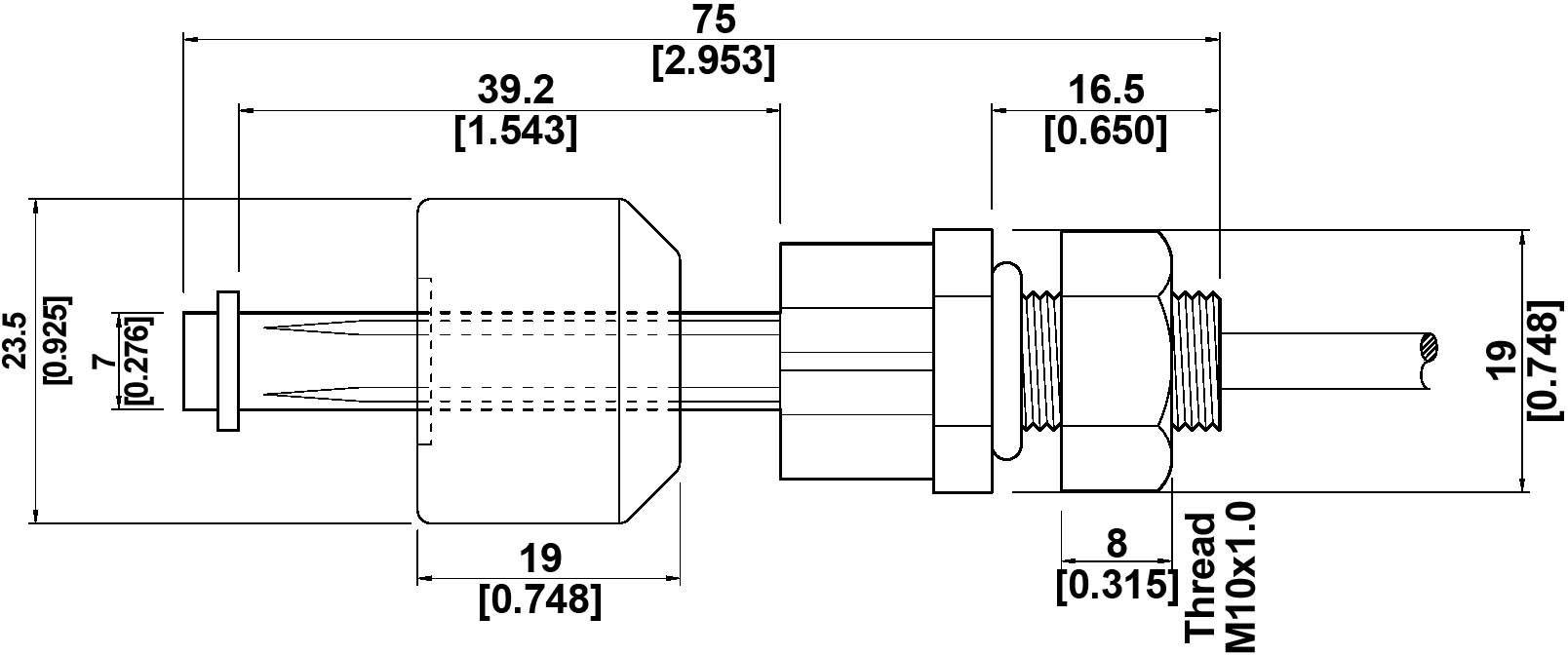 StandexMeder Electronics Niveausensor 9522712054 1 stuk(s) afbeelding
