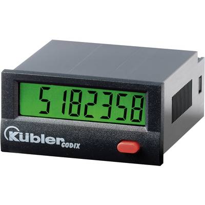 Kübler Automation Počítadlo impulzov Codix 130 DC, Montážne rozmery 45 x 22 mm, N/A