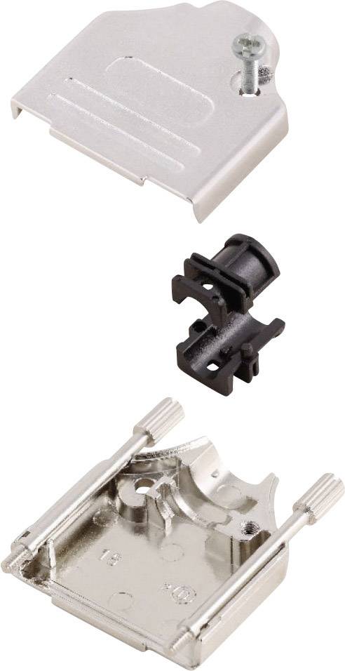 MH Connectors MHDTZK15-RA-PC-K 6560-6105-02 Guscio SUB-D Numero Poli (num): 15 Metallo 180 ° Argento 1 pz.