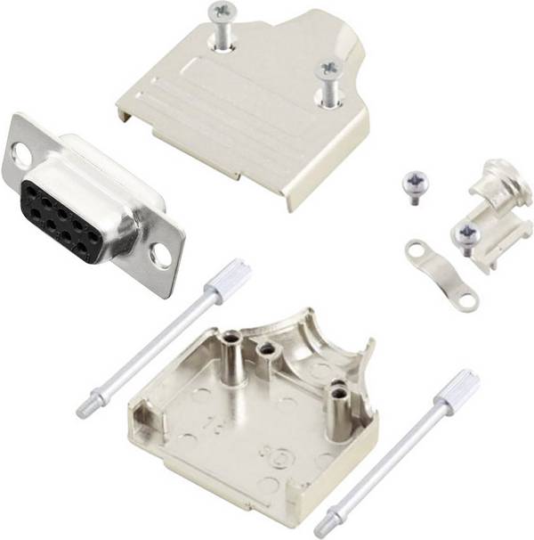 MH Connectors  MHDM9-DB9S-K D-SUB zásuvka 180 ° Pólov: 9 spájkovaný 1 ks