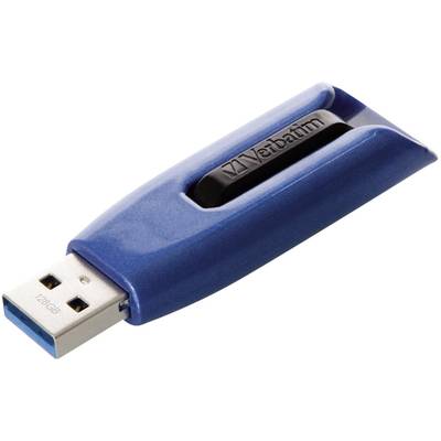 Verbatim V3 Max USB flash disk 128 GB modrá 49808 USB 3.2 Gen 1 (USB 3.0)