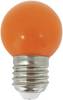 LightMe LM85255 LED En.trieda 2021 G (A - G) E27 kvapkový tvar 1 W oranžová (Ø x d) 45 mm x 69 mm 1 ks