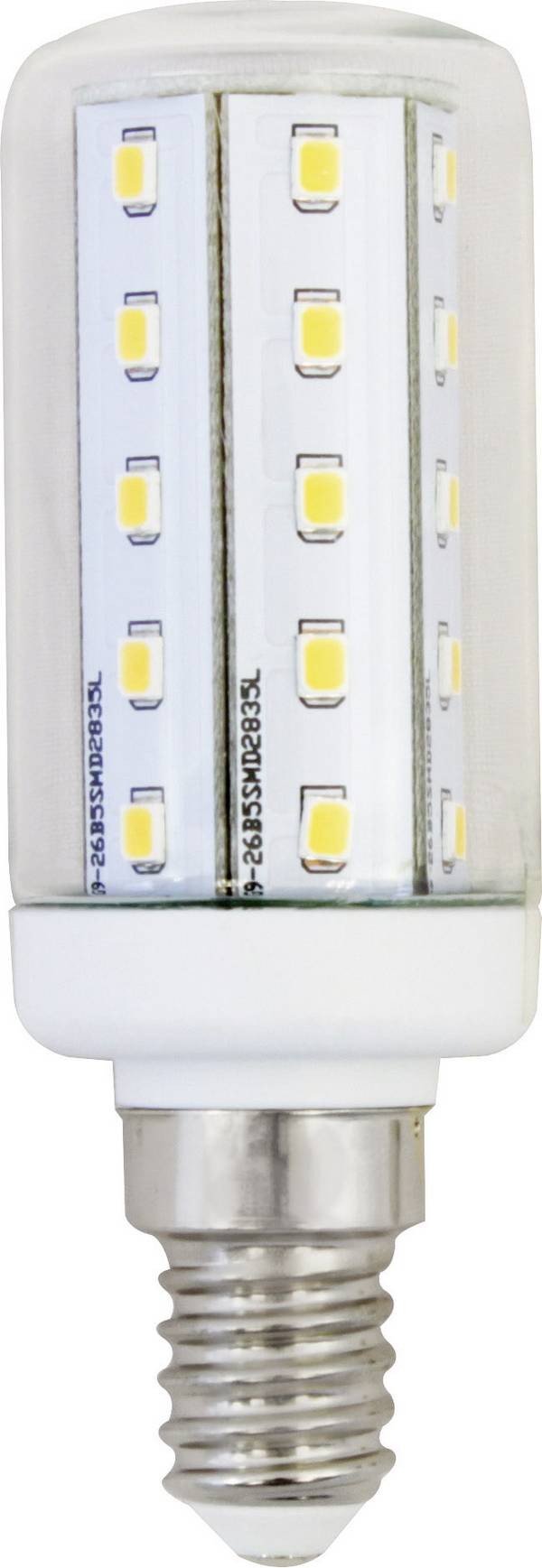 LightMe LM85100 LED  En.trieda 2021 F (A - G) E14 valcovitý tvar 4 W = 35 W teplá biela (Ø x d) 30 mm x 89 mm  1 ks