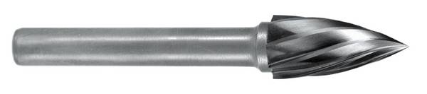 Exact 72375 frézovacie kolík tvrdokov lomený oblúk Dĺžka 65 mm Ø hriadeľa 6 mm