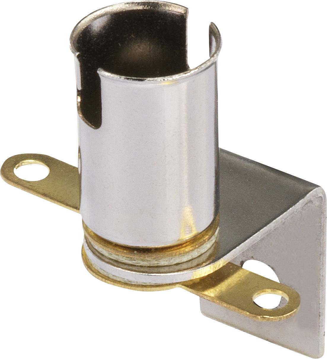 TRU COMPONENTS 1229342 Lampefatning Sokkel: BA9s Tilslutning: Loddeøsken 1 stk