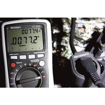 VOLTCRAFT VC870 ručný multimeter, VC870, displej (counts) 40000-7