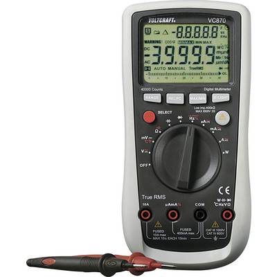 VOLTCRAFT VC870 ručný multimeter, VC870, displej (counts) 40000-1