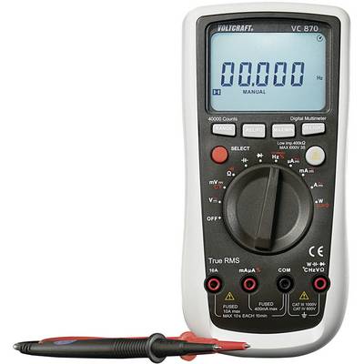 VOLTCRAFT VC870 ručný multimeter, VC870, displej (counts) 40000-2