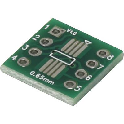 TRU COMPONENTS SOP8 experimentálna doska epoxid (d x š) 12 mm x 12 mm 35 µm Raster (rozteč) 2.54 mm Množstvo 1 ks