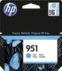 HP 951 Ink originál zelenomodrá CN050AE atramenty