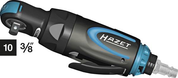 Hazet 9021P-2 pnemumatická račňa - uťahovák  vonkajší štvorhran 3/8 "(10 mm) 6.3 bar