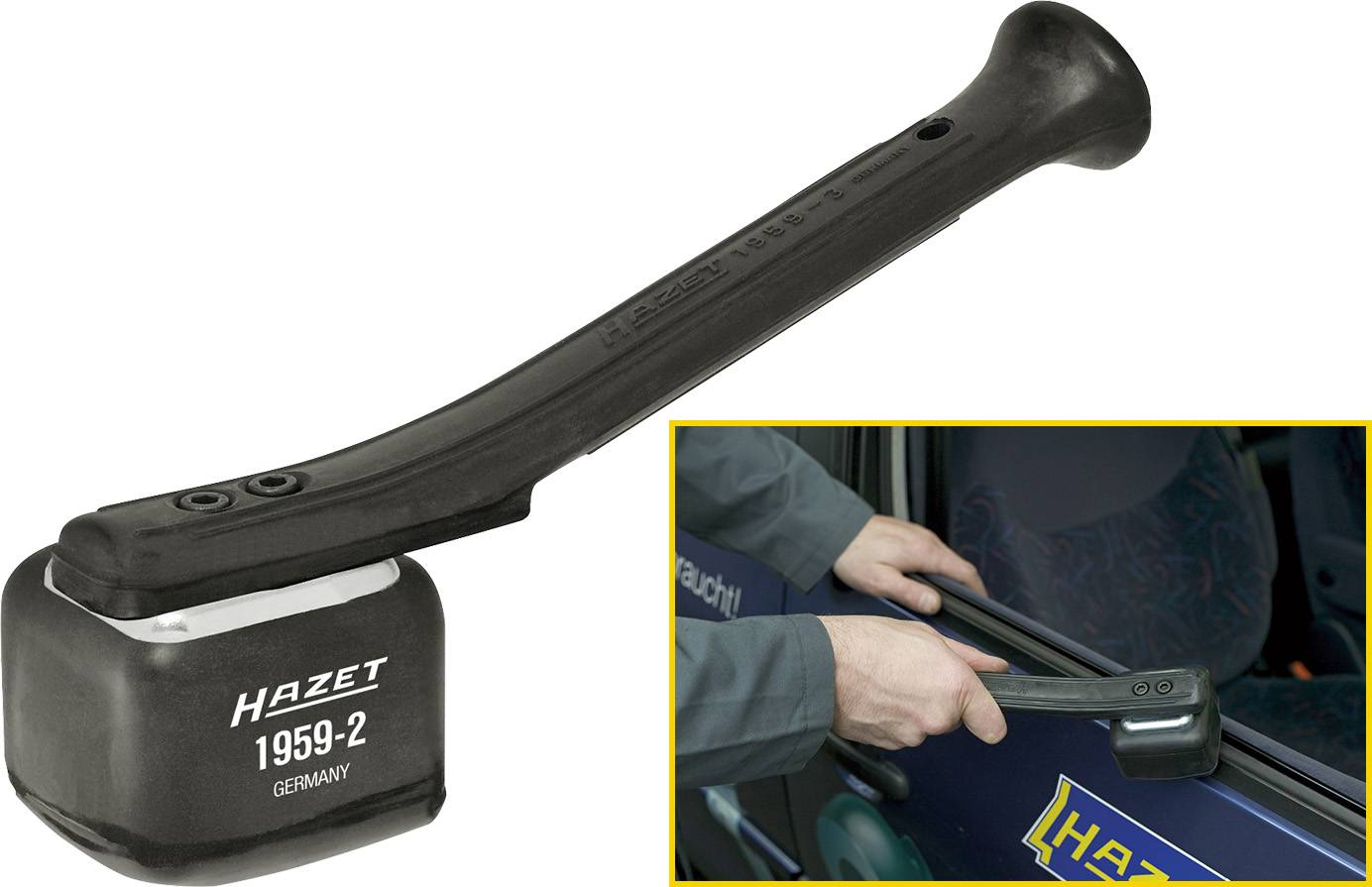 HAZET  Masse pour coups appuy&eacute;s - Longueur totale: 260 mm - 1959-2
