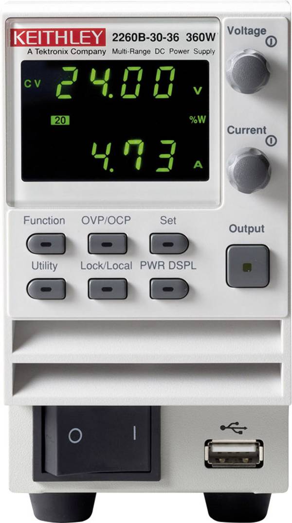Keithley 2260B-80-13 laboratórny zdroj s nastaviteľným napätím, Kalibrované podľa (DAkkS), 0 - 80 V, 0 - 13.5 A, 360 W, výstup 1 x, 2260B-80-13