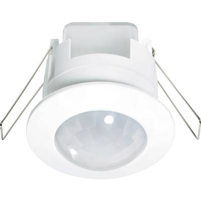 Renkforce 1296307 na strop, zabudovateľný senzor pohybu PIR 360 ° relé biela IP20