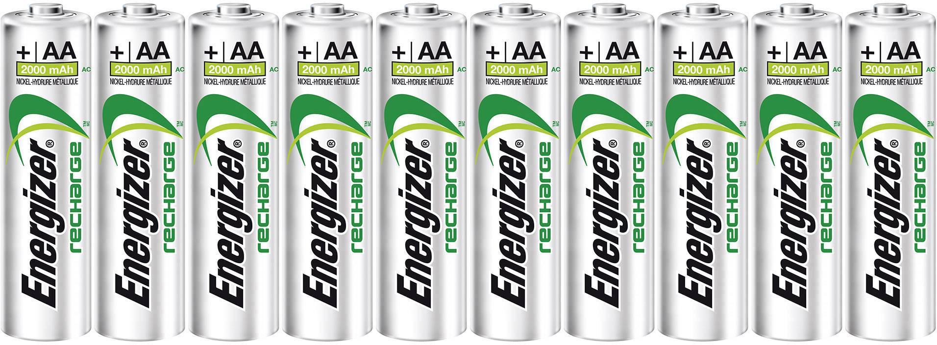 Energizer Power-Plus Akku HR06 tužkový akumulátor typu AA Ni-MH 2000 mAh 1.2 V 10 ks