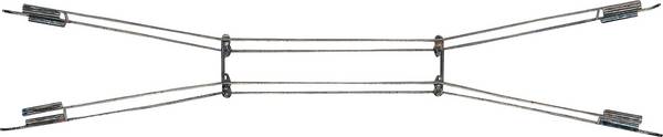 Märklin 70131 H0 kríženie trolejových drôtov  C-koľaj H0 Märklin (s uložením), K-koľaj H0 Märklin (bez uloženia) 140.2 mm 1 ks