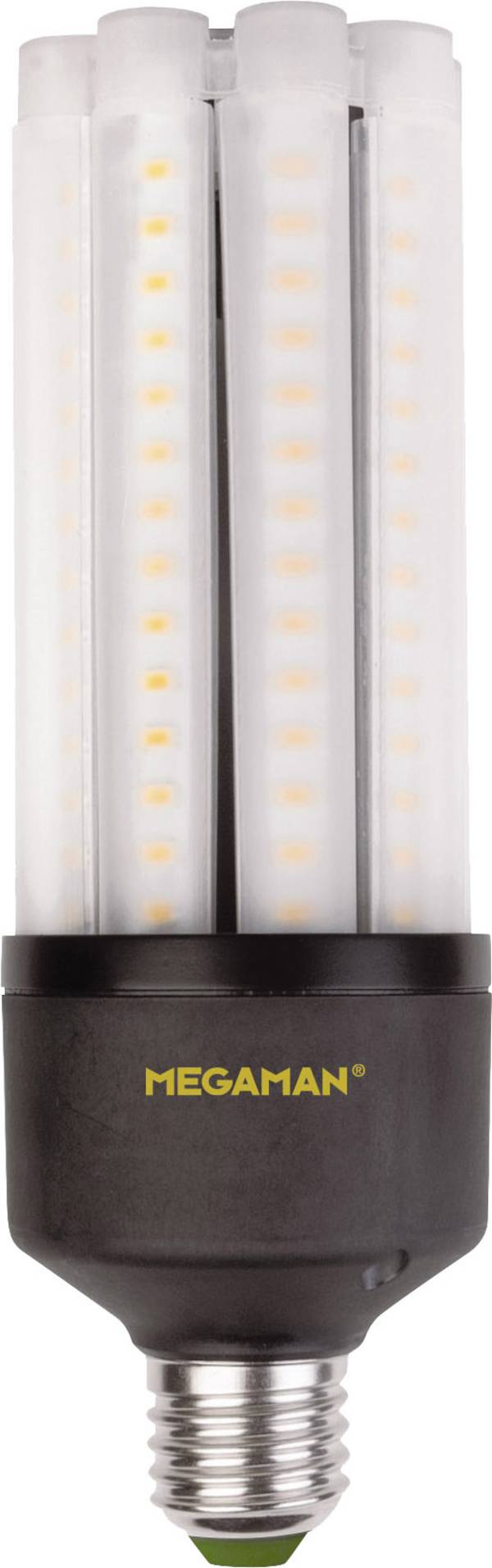 Megaman MM60822 LED  En.trieda 2021 E (A - G) E27 tyčový tvar 35 W = 180 W teplá biela (Ø x v) 63 mm x 195 mm nestmievateľná 1 ks