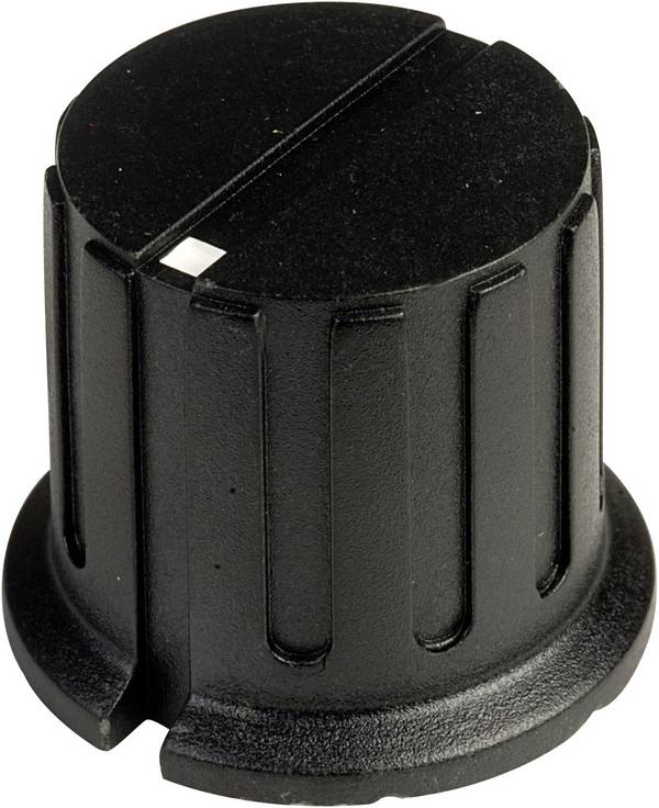 SCI PN-38B (6.4mm) otočný gombík s ukazovateľom čierna (Ø x v) 23.3 mm x 20 mm 1 ks