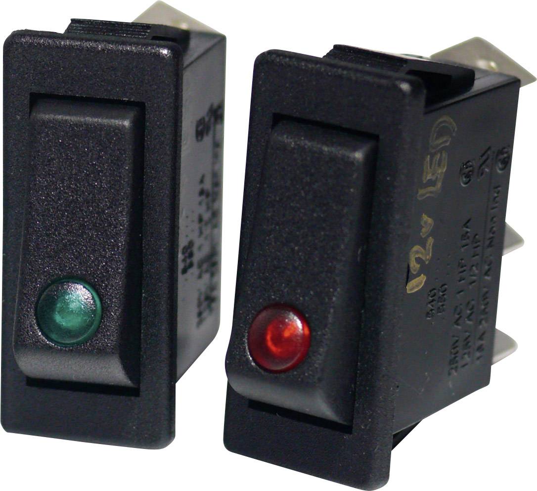 Arcolectric (Bulgin Ltd.) C5503PLLAA Wipschakelaar C5503PLLAA 250 V/AC 16 A Continu 1 stuk(s) afbeelding