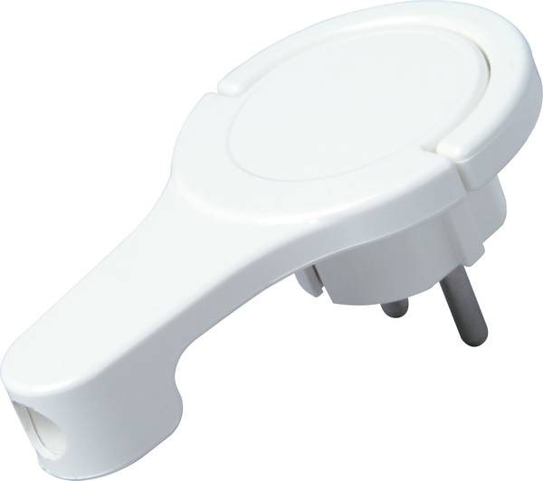 Kopp 172002037 plochá zástrčka SchuKo plast  230 V biela IP20