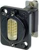 Neutrik NADB15MF-B D-SUB adaptér D-SUB zástrčka 15-pólová - D-SUB zásuvka 15-pólová 1 ks