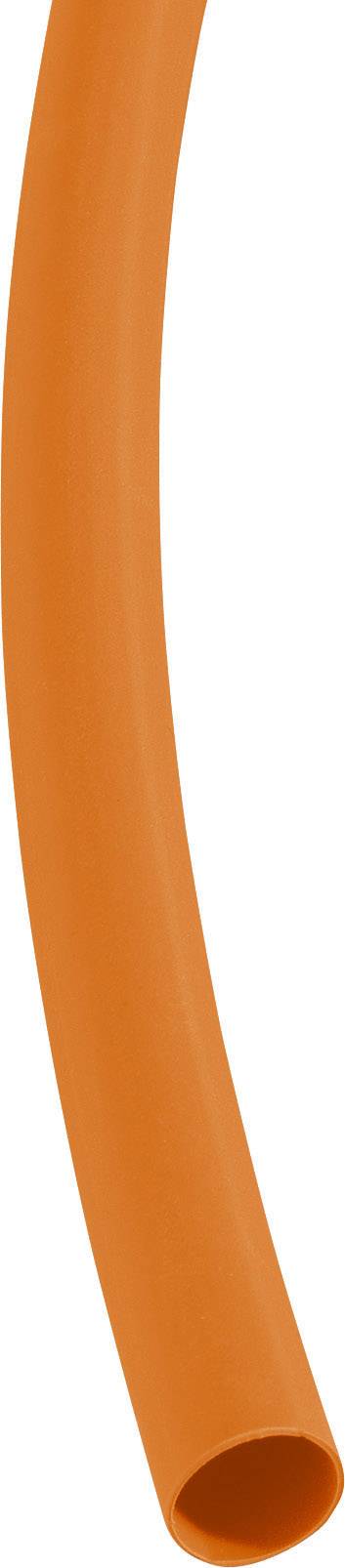 Oranžová záhradná hadica, mierne zakrivená, detailný pohľad s hladkým povrchom.