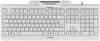 CHERRY KC 1000 SC USB klávesnica nemecká, QWERTZ biela, sivá čítačka čipových kariet