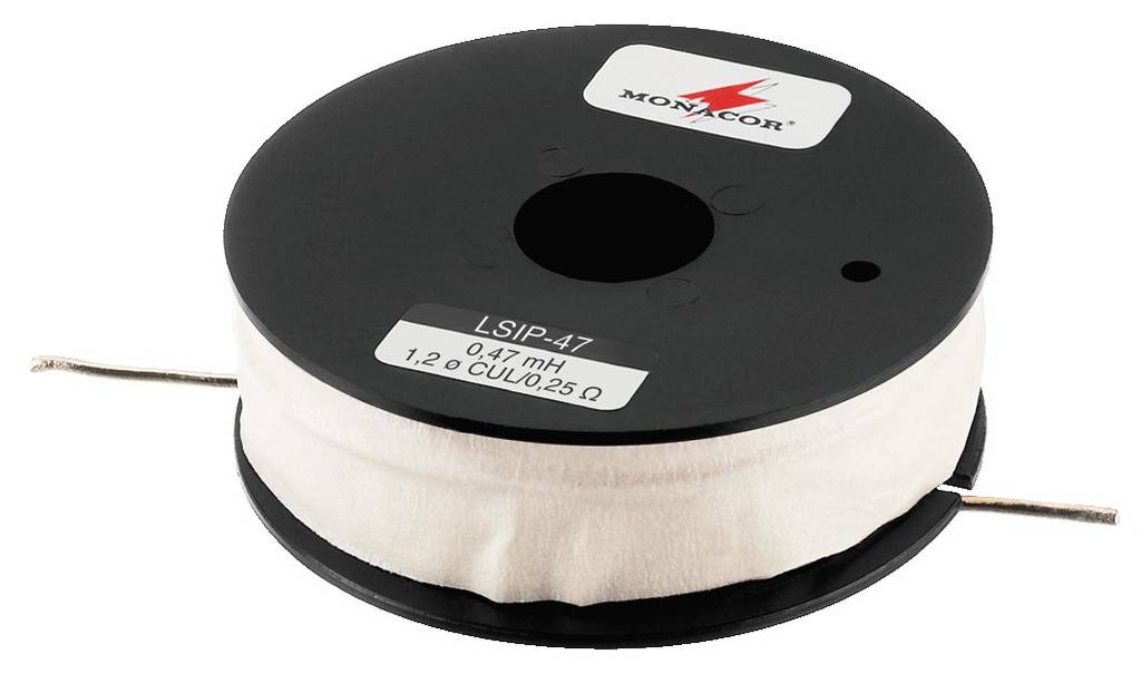 Bobine à air pour haut-parleur Monacor LSIP-47