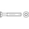 TOOLCRAFT 1066058 zápustné skrutky M2 3 mm T profil DIN 965 nerezová ocel A2 2000 ks