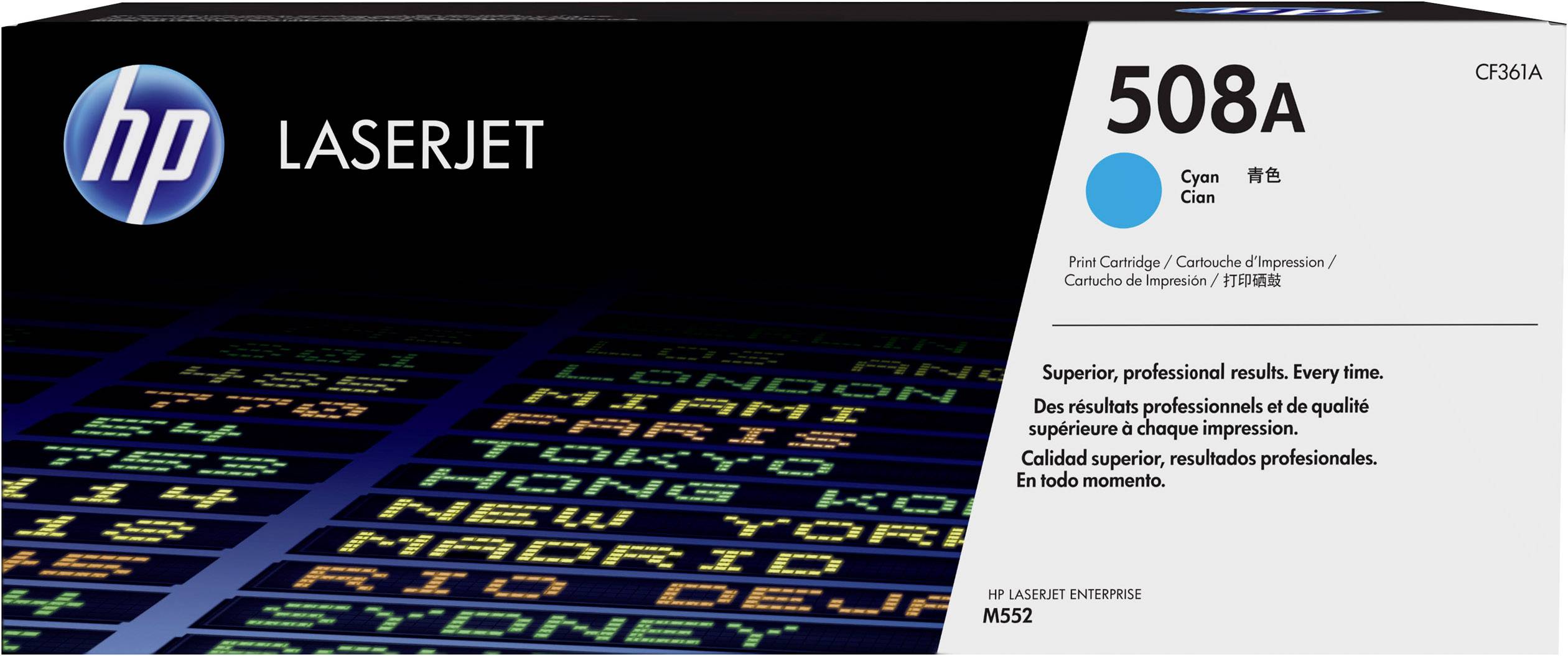 HP Toner 508A Originale Ciano 5000 pagine CF361A