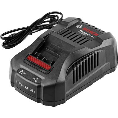 Nabíjačka pre akumulátory Bosch Professional, model GAX 18V-30, s napájacím káblom. Vhodná pre lítiovo-iónové akumulátory s napätím od 14,4 do 36 voltov.