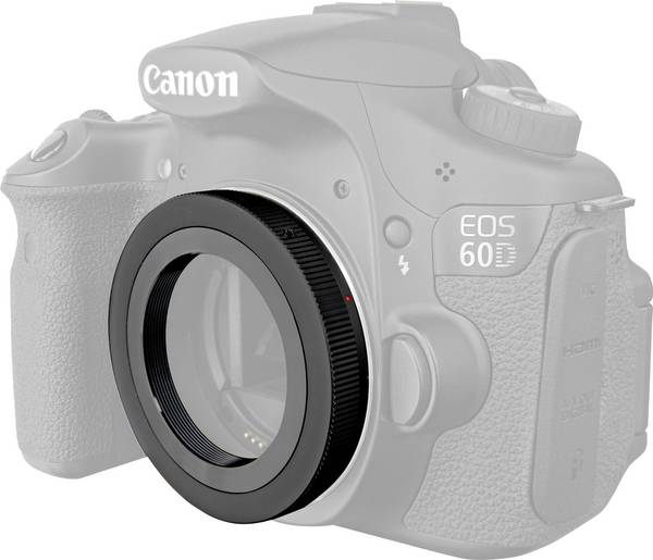 Bresser Optik 4921350 T-2 Ring Canon EOS adaptér ku kamere